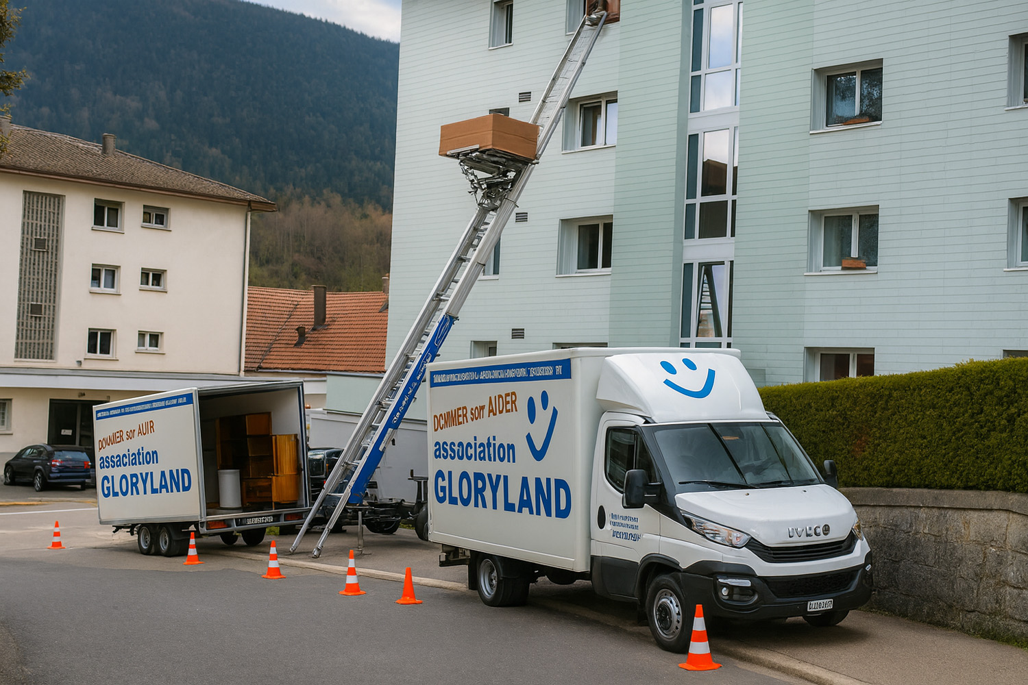 GLORYLAND DEBARRAS Ramassage